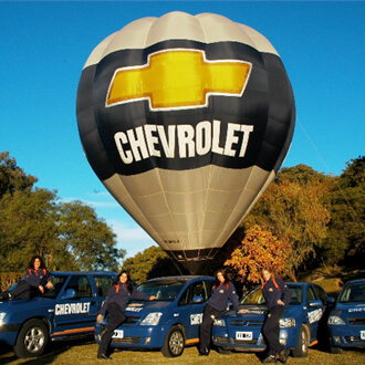 Globo publicidad Chevrolet