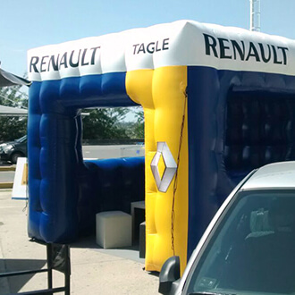 Carpa Renault Inflable