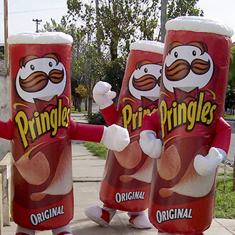 Disfraces Pringles