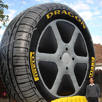 Cubierta Inflable Pirelli 5 mt