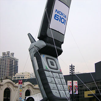 Celular Inflable Nokia 6 mt